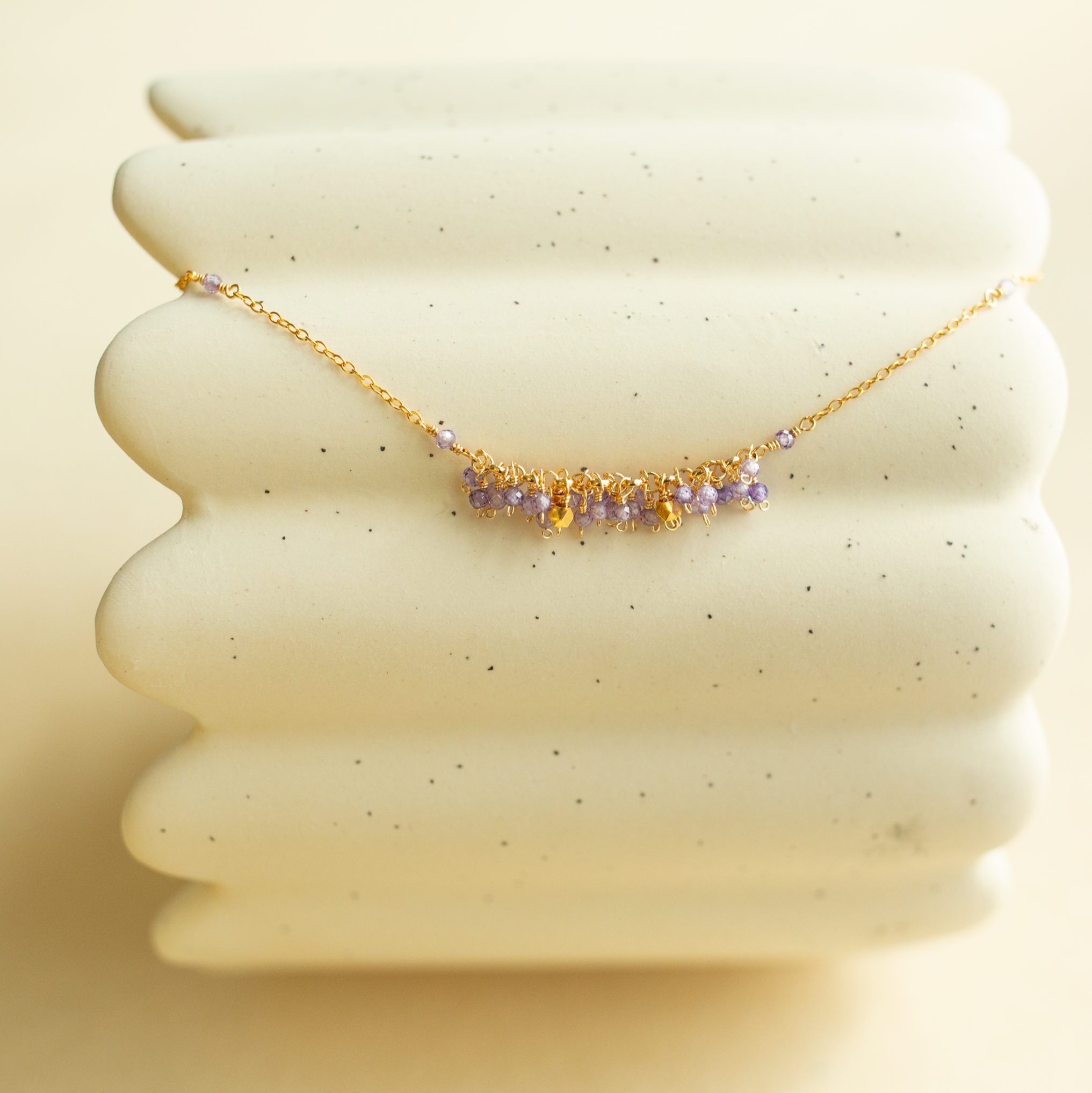 London Blue Quartz Reign Necklace