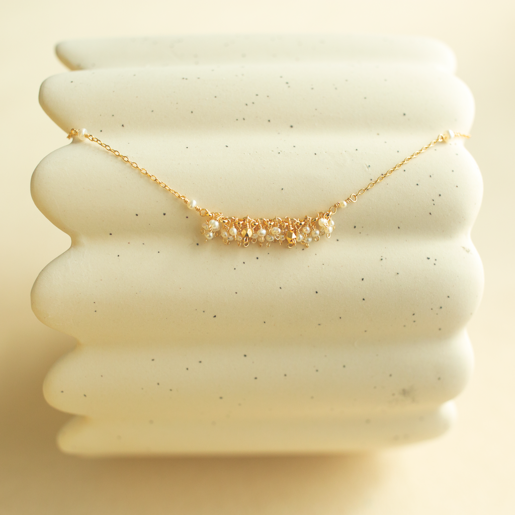London Blue Quartz Reign Necklace