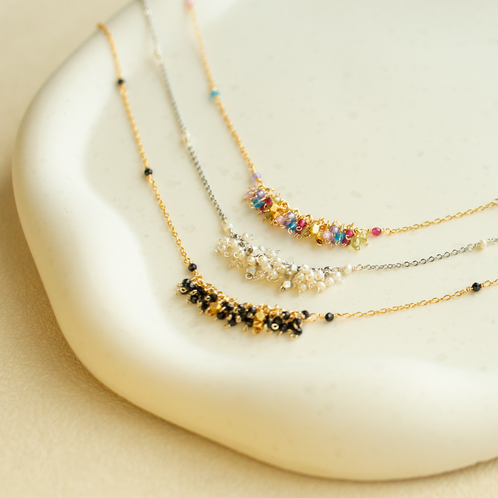 London Blue Quartz Reign Necklace