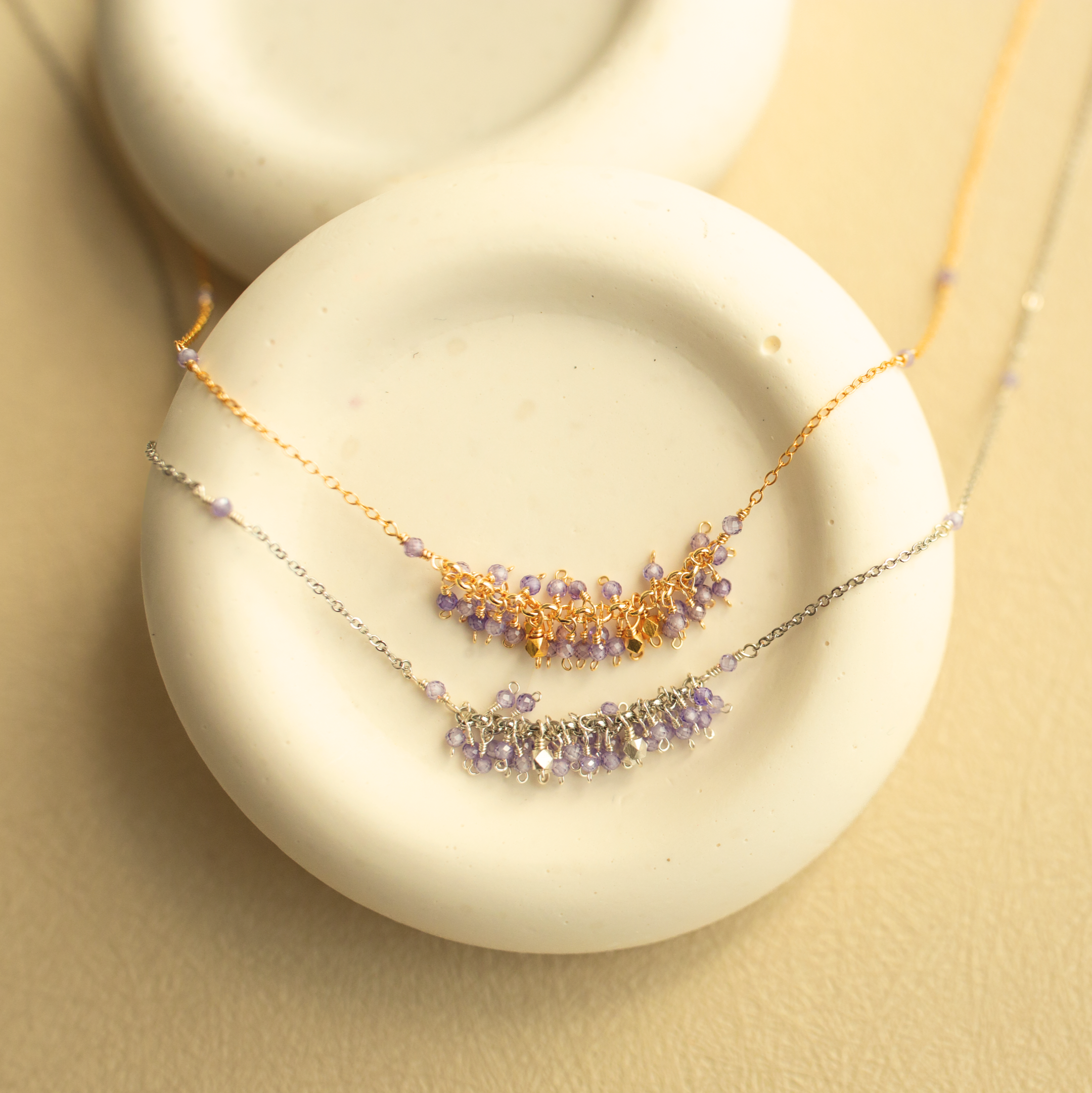 London Blue Quartz Reign Necklace