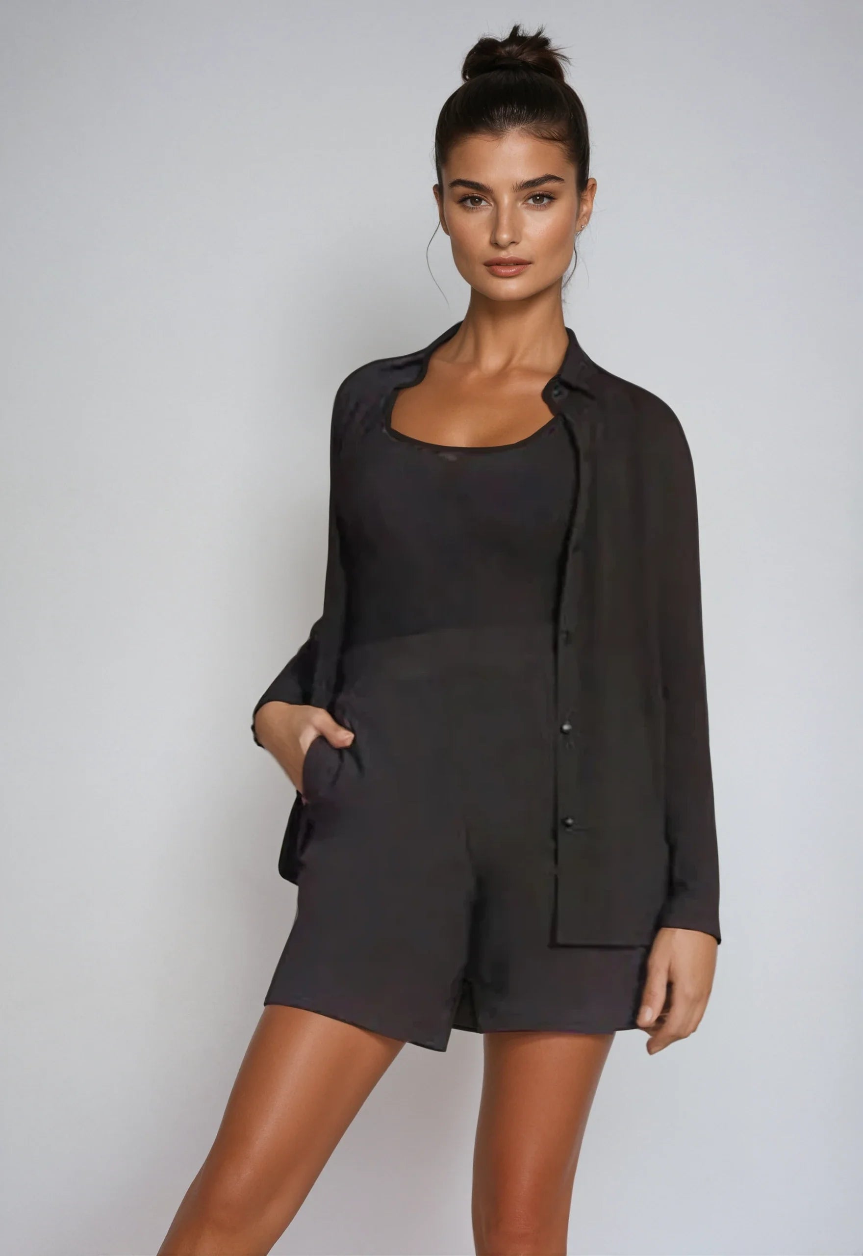 Cinqo 'Single Shot' Shirt - Black