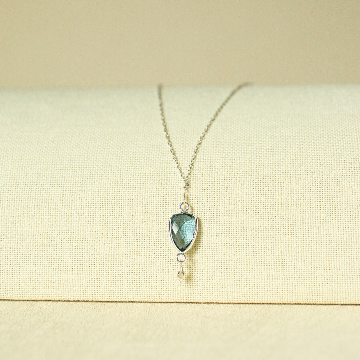 London Blue Gold Isla Necklace